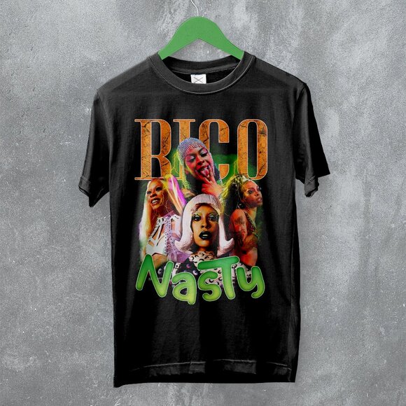 Renee F Other - Rico Nasty Bootleg Rap Concert Graphic Music Fan Streetwear Tour T-Shirt 159